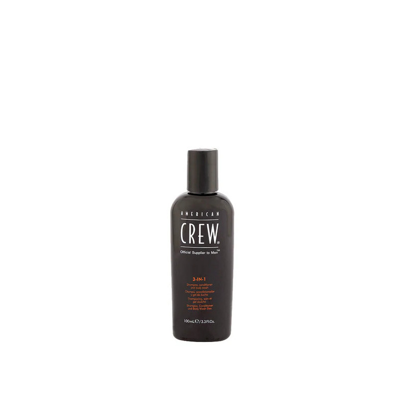 3-in-1 Shampoo, Conditioner, and Body Wash 100ml