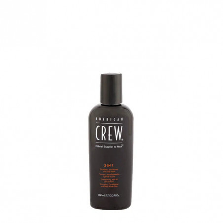 3-in-1 Shampoo, Conditioner, and Body Wash 100ml