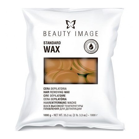CERA ESTÁNDAR NATURAL 1Kg discos | Beauty Image