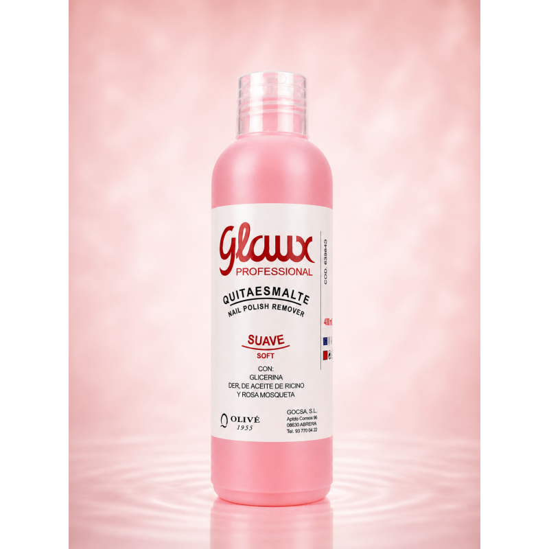 Quitaesmalte suave 400ml | Glaux
