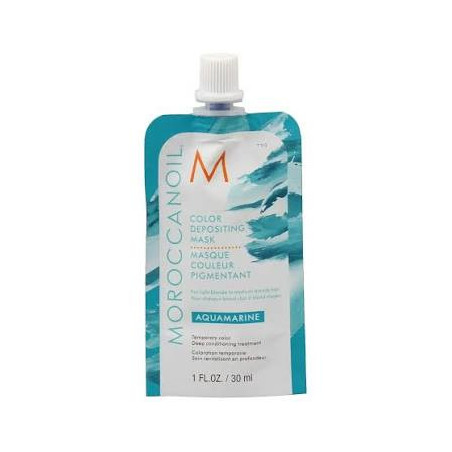 Mascarilla con Color: Aguamarina | Moroccanoil