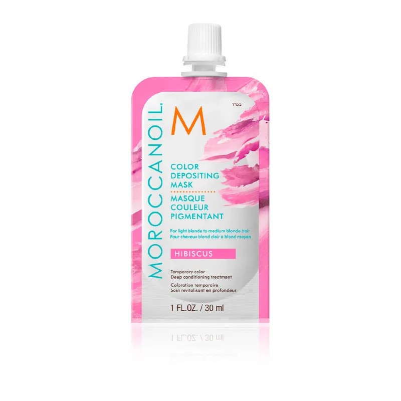 Mascarilla con Color: Hibisco | Moroccanoil