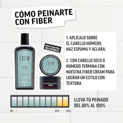 FIBER DUO Pre-Styling Shampoo + Fiber | American Crew