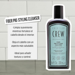 FIBER DUO Pre-Styling Shampoo + Fiber | American Crew