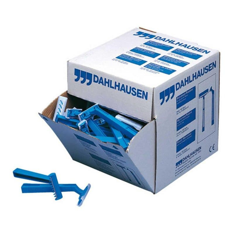 DAHLHAUSEN 100 Rasuradoras desechables Azul