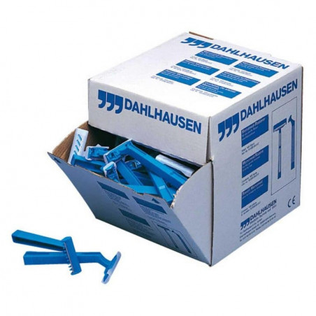 DAHLHAUSEN 100 Rasuradoras desechables Azul