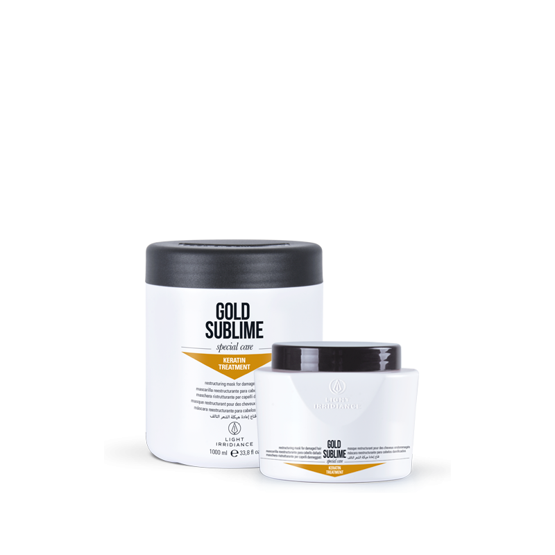 MASCARILLA GOLD SUBLIME – KERATIN TREATMENT | Light Irridiance