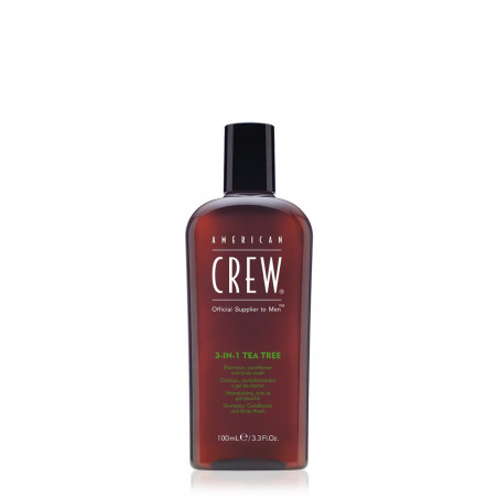 3-IN-1 TEA TREE SHAMPOO, CONDITIONER & BODY WASH FOR MEN 100ml